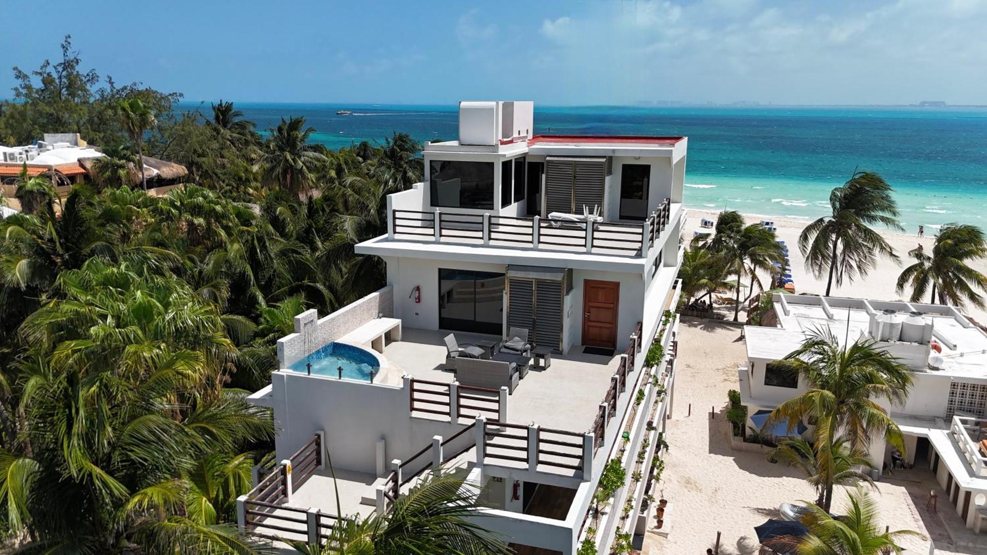 Cuxos Hotel Beachfront Isla Mujeres Dış mekan fotoğraf